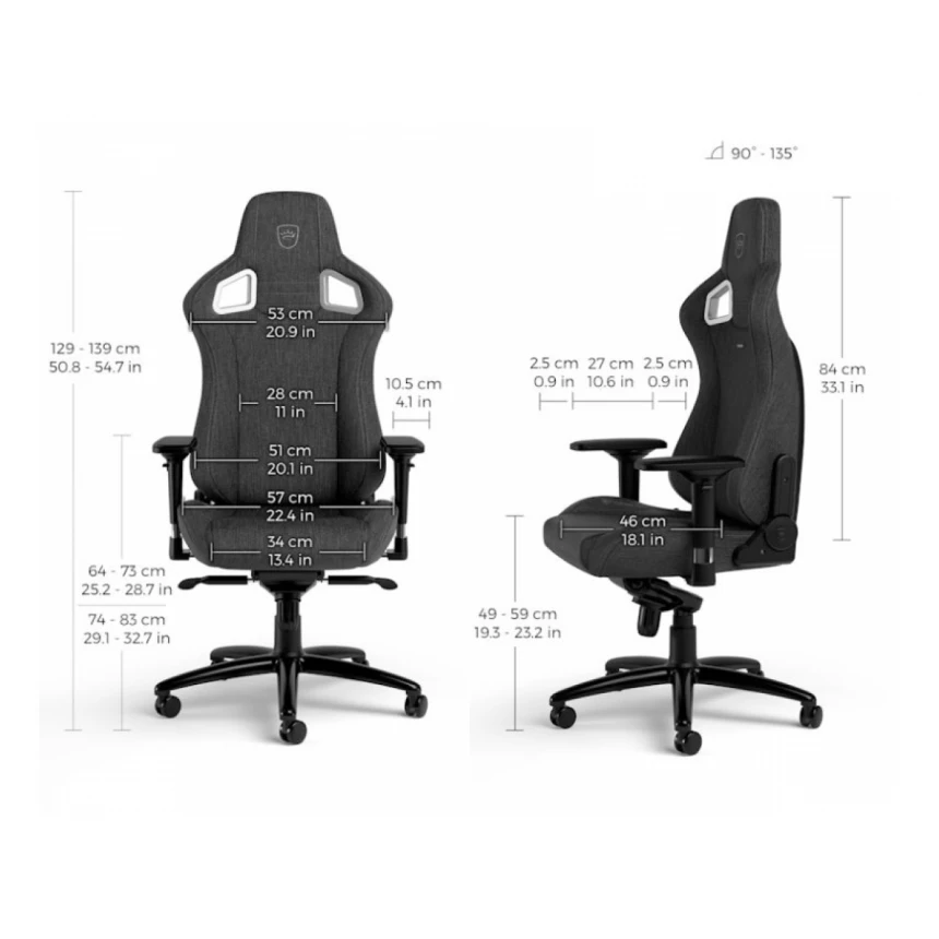 NOBLECHAIRS EPIC TX Gaming stolica