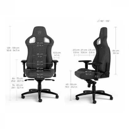 NOBLECHAIRS EPIC TX Gaming stolica 