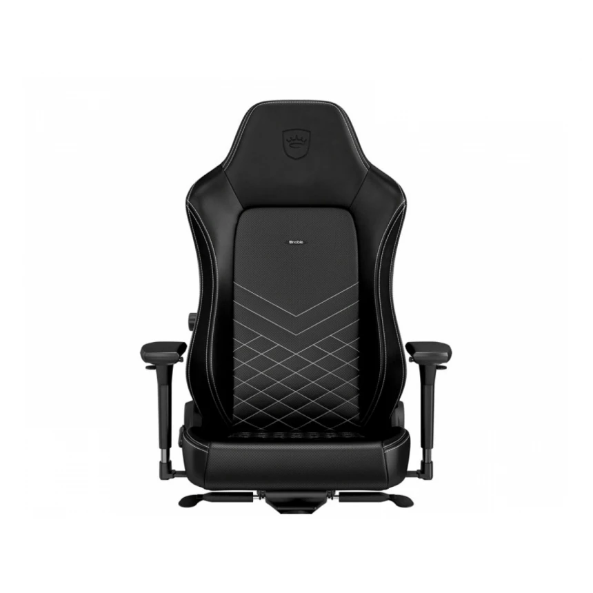 NOBLECHAIRS HERO Gaming stolica crno-platinum bela