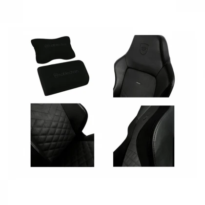 NOBLECHAIRS HERO Gaming stolica crna 