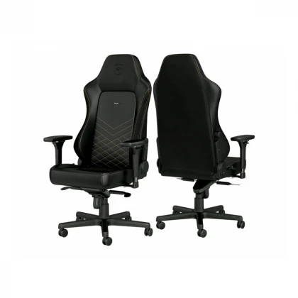 NOBLECHAIRS HERO Gaming stolica crno-zlatna 