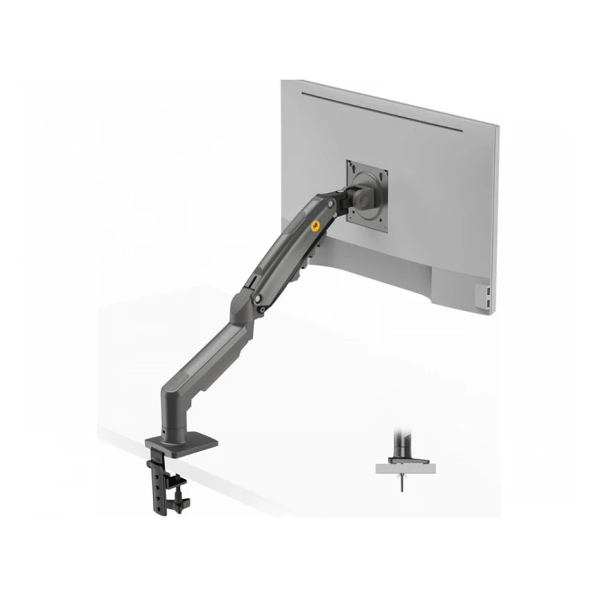 NORTH BAYOU F80 stoni nosač za monitor mat crni 17-30 inča 