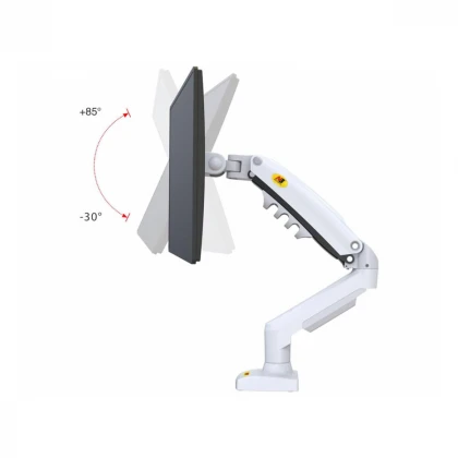 NORTH BAYOU F80 stoni nosač za monitor beli 17-30 inča 