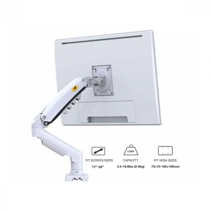 NORTH BAYOU F80 stoni nosač za monitor beli 17-30 inča 