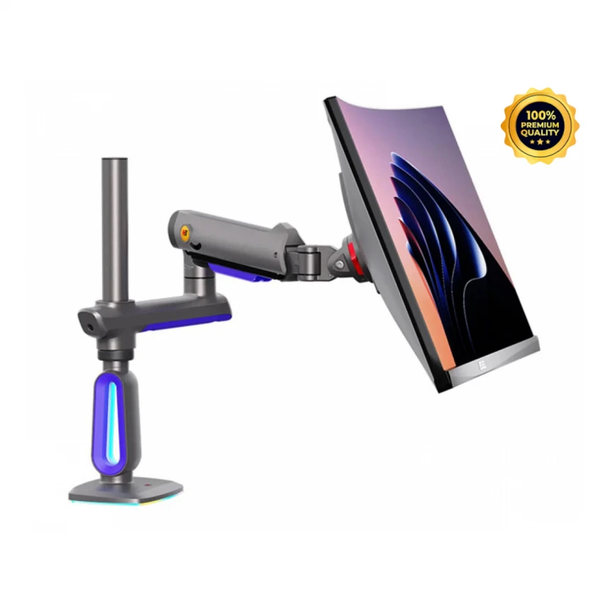 NORTH BAYOU G80 Gaming stoni nosač za monitor mat crni 