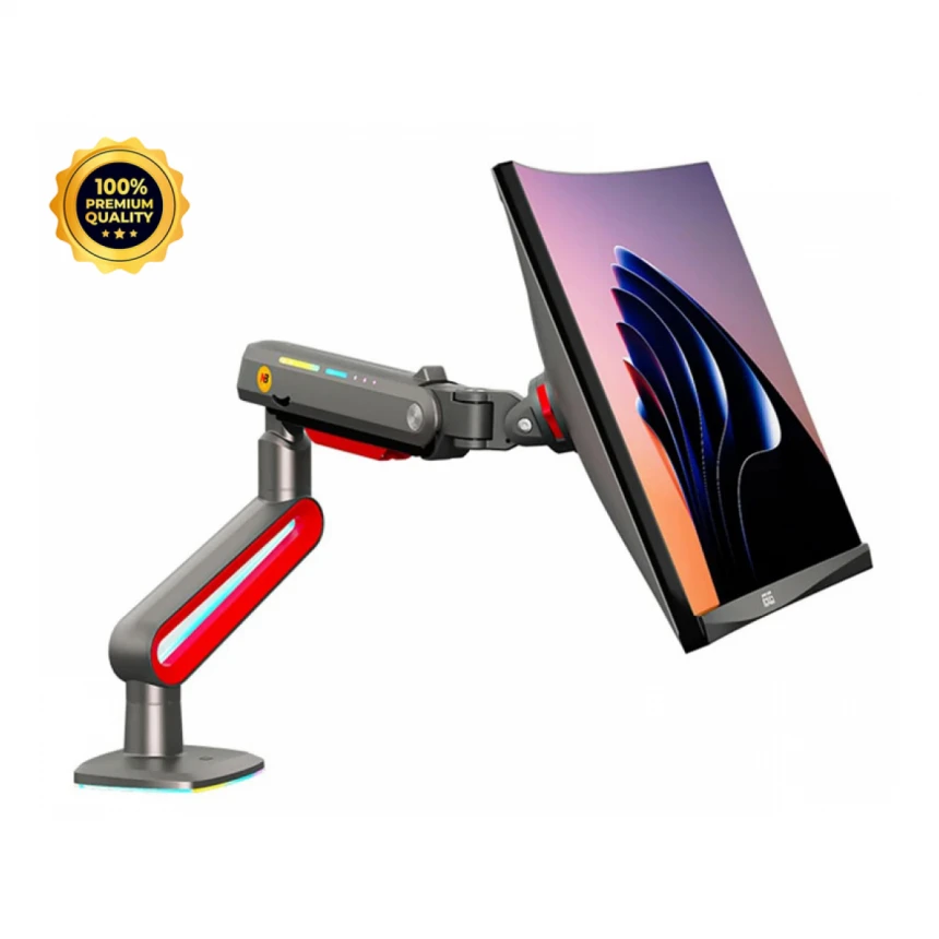 NORTH BAYOU L60 Gaming stoni nosač za monitor mat crni 