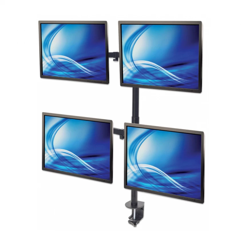 Nosač za 4 monitora Manhattan 461566 13-32