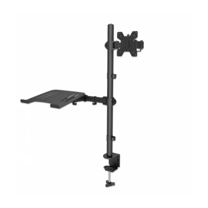 Nosač za monitor sa postoljem za laptop Manhattan 462136 13"-32"