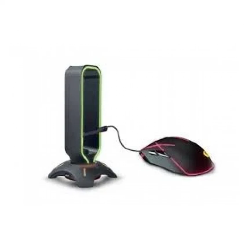 Nosač za slušalice Rampage RM-H66 RGB crni 33543