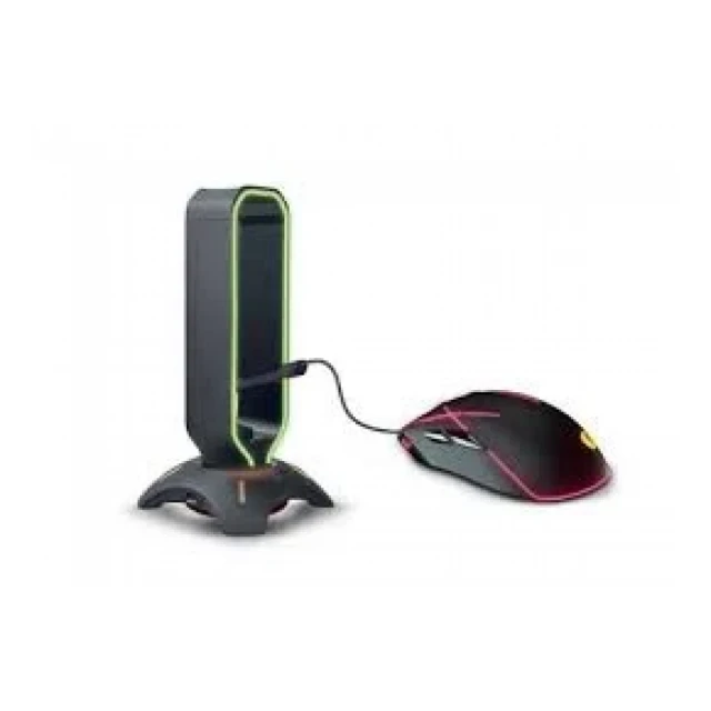 Nosač za slušalice Rampage RM-H66 RGB crni 33543