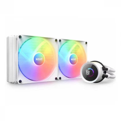 NZXT Kraken 280 RGB vodeno hlađenje belo (RL-KR280-W1) 