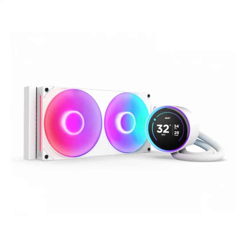 NZXT Kraken Elite 280 RGB V2 vodeno hlađenje belo (RL-KR28E-W2) 