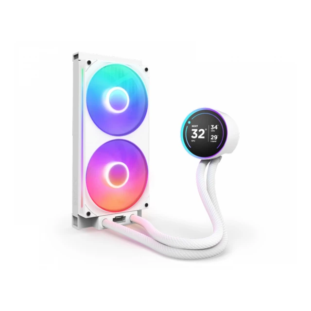 NZXT Kraken Elite 280 RGB V2 vodeno hlađenje belo (RL-KR28E-W2) 