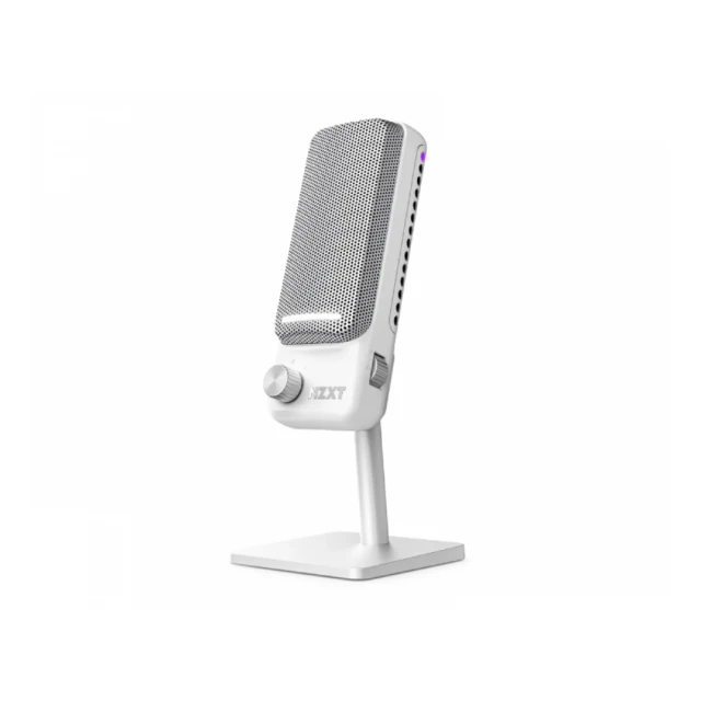 NZXT Žični USB Capsule Elite Gaming mikrofon beli (AP-PUMIC-W1) 