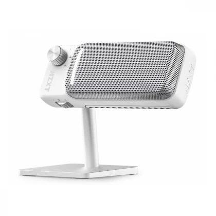 NZXT Žični USB Capsule Elite Gaming mikrofon beli (AP-PUMIC-W1) 