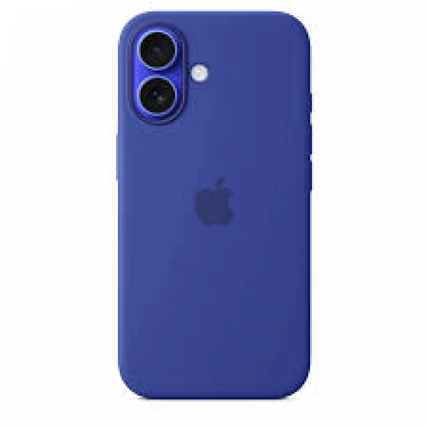 iPhone 16 Silicone Case sa MagSafe-om - Ultramarine