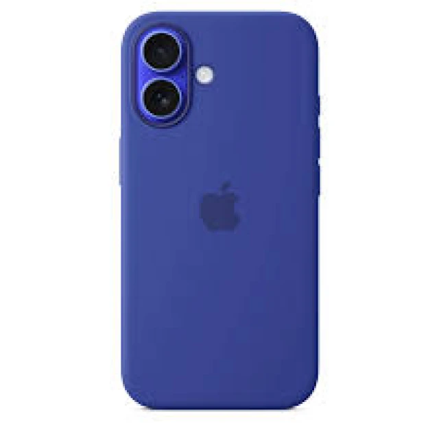 iPhone 16 Silicone Case sa MagSafe-om - Ultramarine