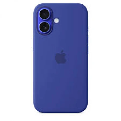 iPhone 16 Silicone Case sa MagSafe-om - Ultramarine