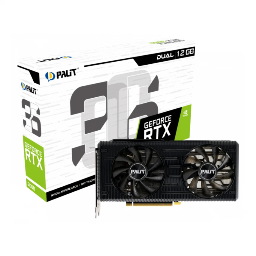 PALIT nVidia GeForce RTX 3060 Dual 12GB 192bit 128bit RTX3060 Dual grafička karta