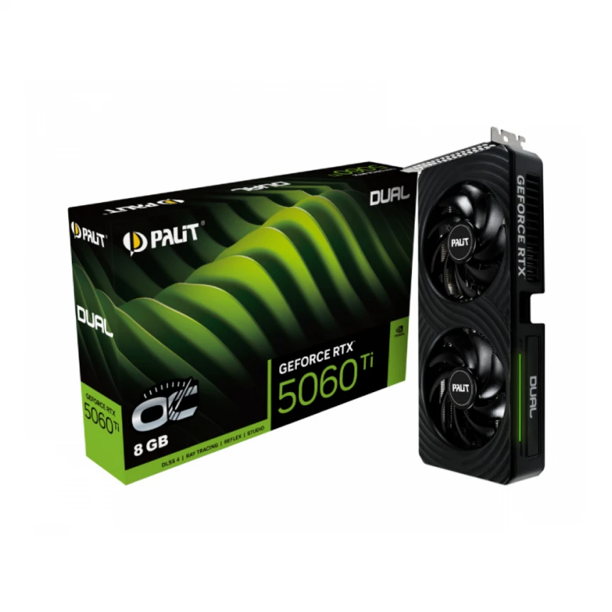 PALIT nVidia GeForce RTX 5060 Ti 8GB 128bit RTX5060 Ti Dual OC grafička karta