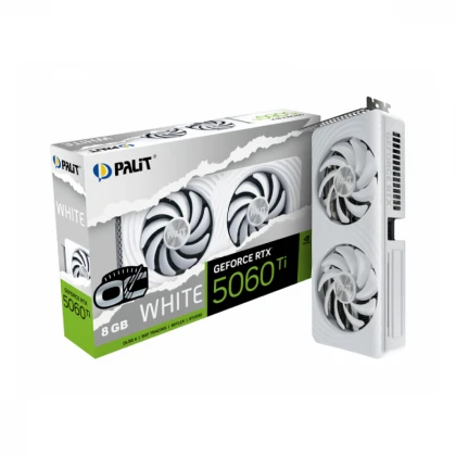 PALIT nVidia GeForce RTX 5060 Ti 8GB 128bit RTX5060Ti WHITE OC 8GB GDDR7 grafička karta