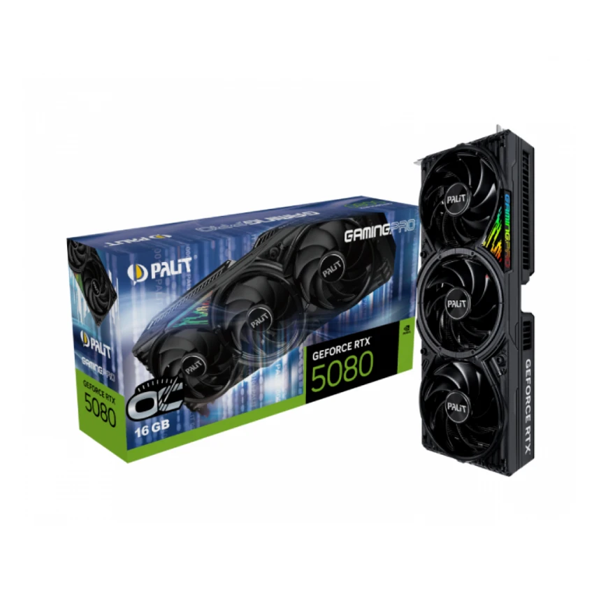 PALIT nVidia GeForce RTX 5080 16GB 256bit RTX5080 GamingPro OC 16GB grafička karta