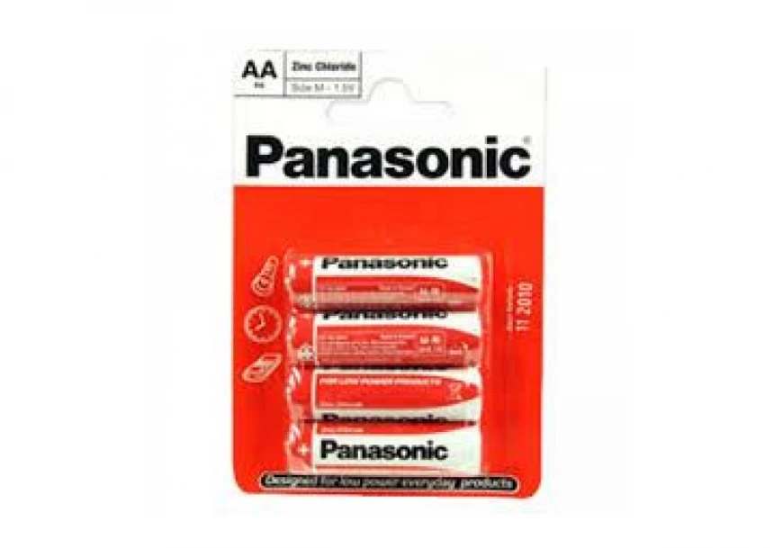 PANASONIC baterije R6RZ/4BP - 4×AA EU Zinc Carbon