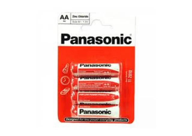 PANASONIC baterije R6RZ/4BP - 4×AA EU Zinc Carbon