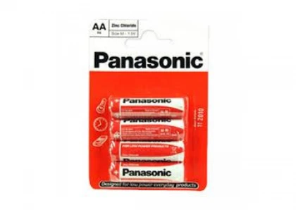 PANASONIC baterije R6RZ/4BP - 4×AA EU Zinc Carbon