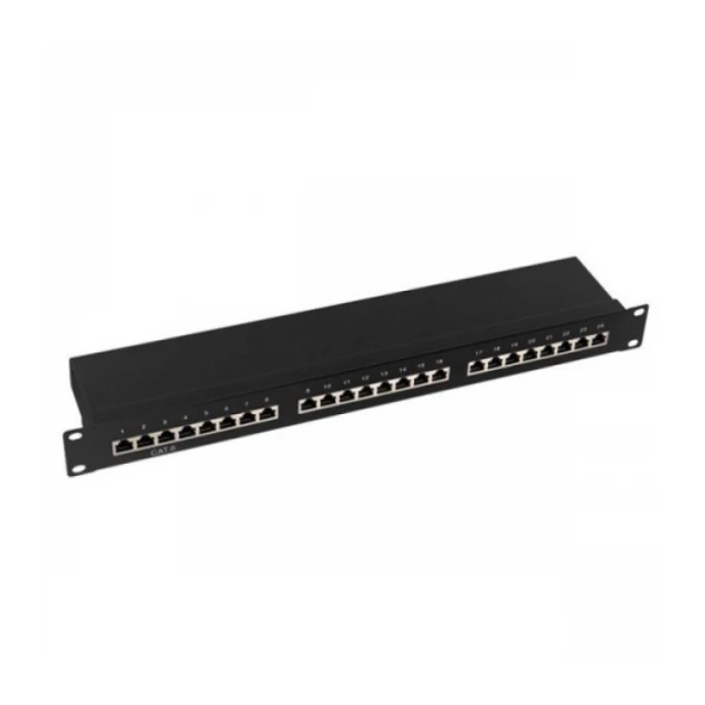 Patch panel OWIRE 19"/1U Cat6A/FTP/24 port