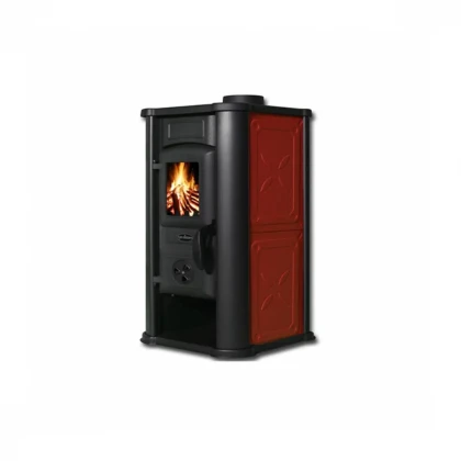 Peć na čvrsto gorivo TimSistem Diana, crvena
