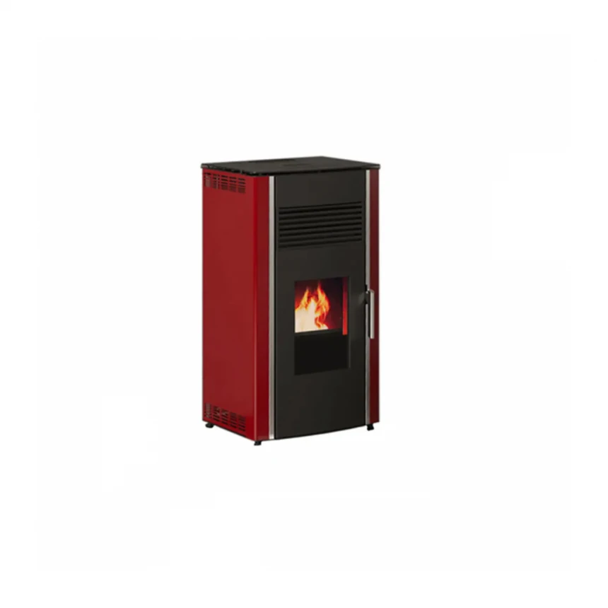 Peć na pelet Alfa Plam Luca R, crvena