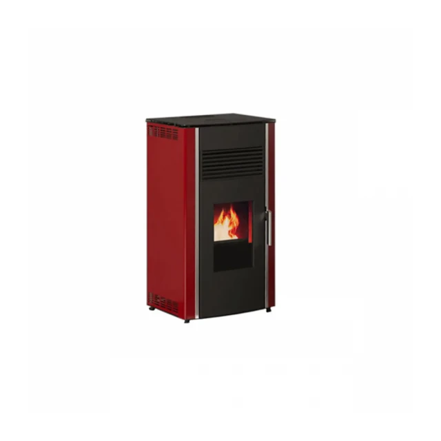 Peć na pelet Alfa Plam Luca R, crvena