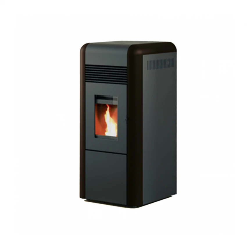 Peć na pelet za etažno grejanje Alfa Plam Dino, 17kW, crna