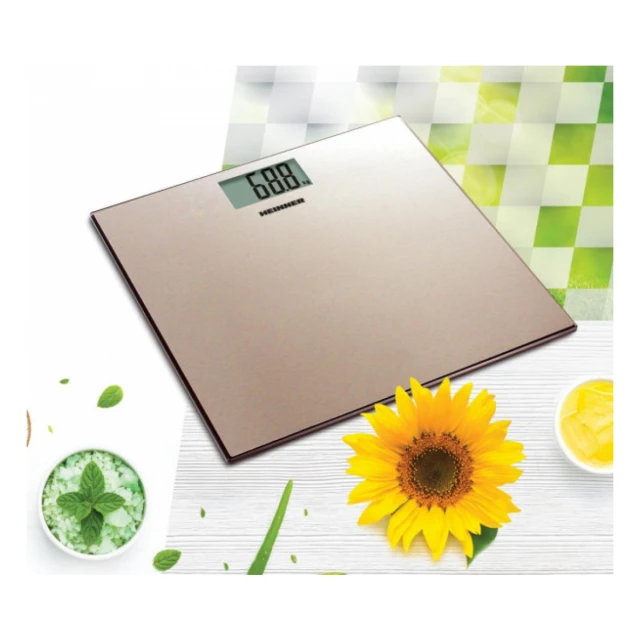 Personalna vaga HEINNER HBS-180SSGD 180kg/digitalna/staklo/CR2032