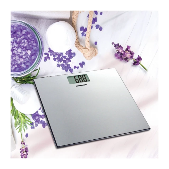 Personalna vaga HEINNER HBS-180SS 180kg/digitalna/staklo/CR2032