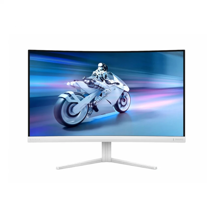PHILIPS_ 27 inča Evnia 27M2C5201L/00 FHD 1920x1080 Fast VA 180Hz Ambiglow zakrivljeni Gaming monitor beli