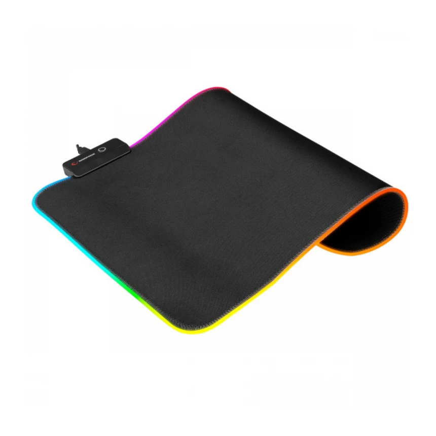 Podloga za miš Rampage MP-21 252x328x3mm crna RGB