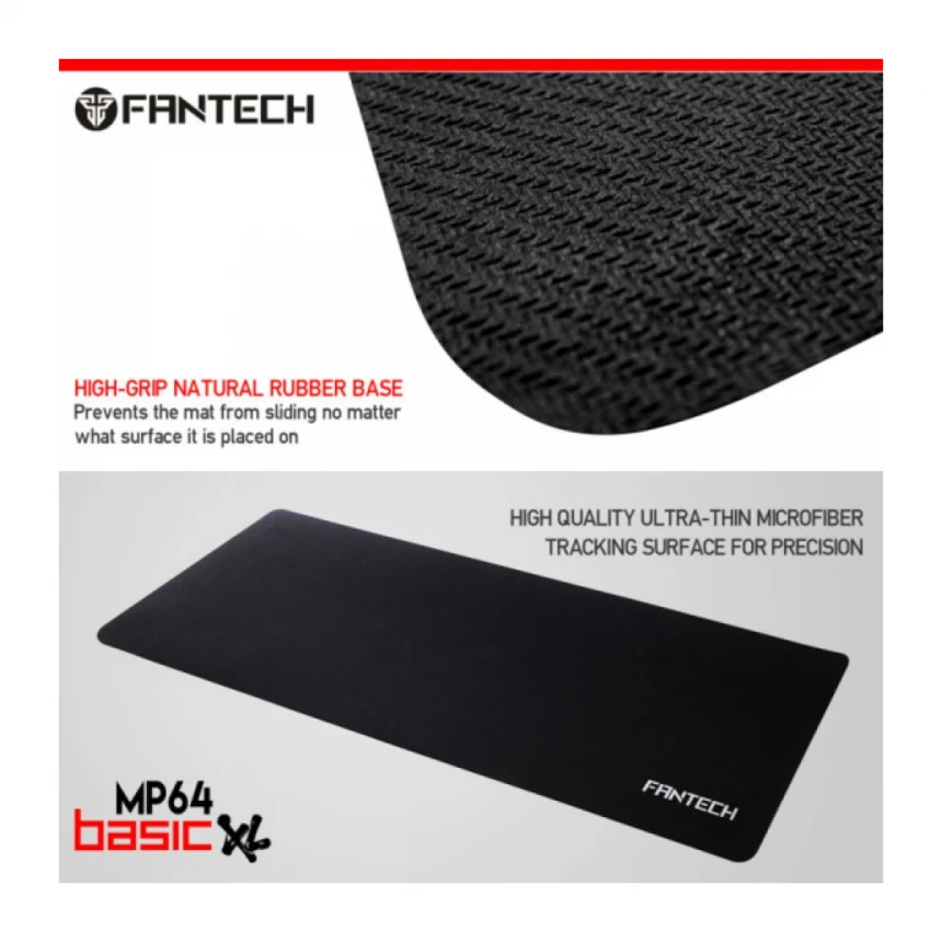 Podloga za miša Fantech Mp64 Basic XL 640x210mm crna