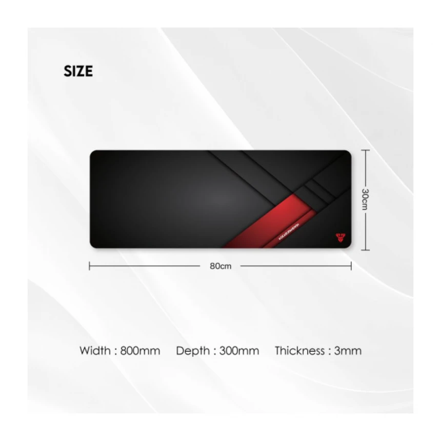 Podloga za miša Fantech MP806 Vigil 800x300mm crna
