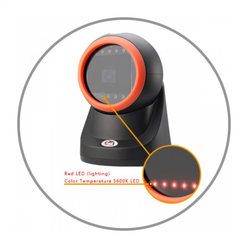 POS Barcode Scan XL-SCAN XL-2302 USB/1D/2D/table