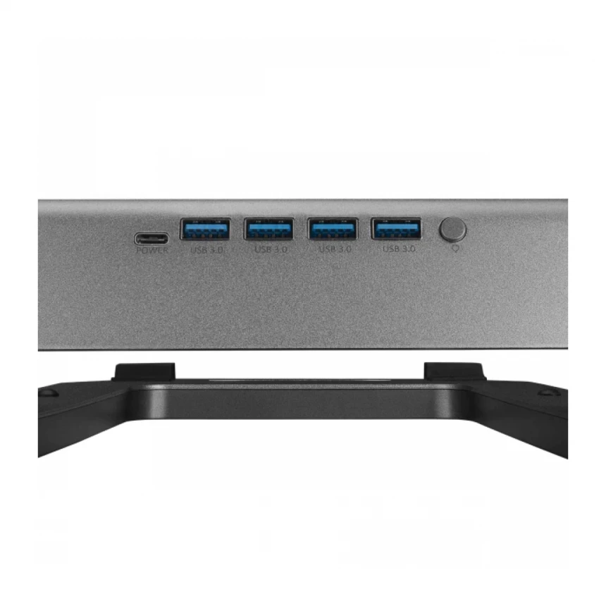 Postolje za laptop Rampage ADS-T6U RAMP RGB aluminijumsko 4 USB 3.0 HUB 36314