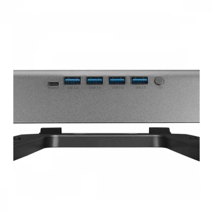 Postolje za laptop Rampage ADS-T6U RAMP RGB aluminijumsko 4 USB 3.0 HUB 36314