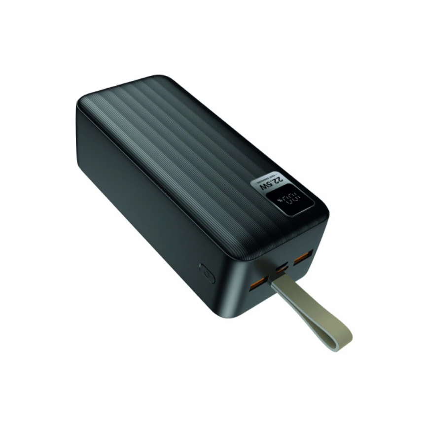 Powerbank S-LINK G430 40000mAh LCD/PD20W/crni