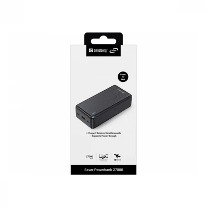 Powerbank Sandberg 320-43 27000mAh/99,9Wh/PD20W