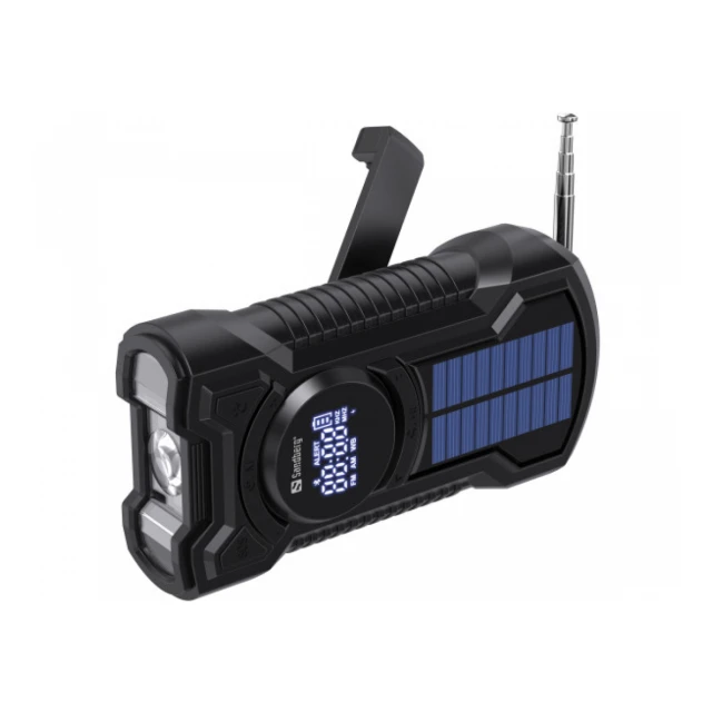 Powerbank Sandberg AIO 421-03 radio/zvučnik/solarni punjač/5000mAh