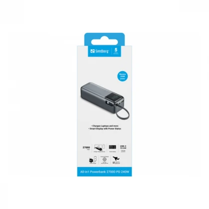 Powerbank Sandberg All in1 421-31 27000mAh PD240W