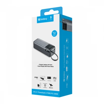 Powerbank Sandberg All in1 421-31 27000mAh PD240W