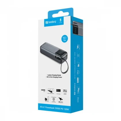 Powerbank Sandberg All in1 421-30 20000mAh PD130W