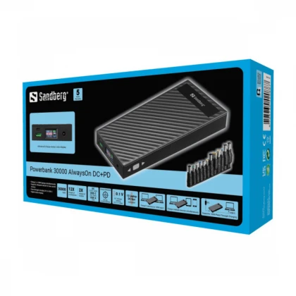 Powerbank Sandberg AlwaysOn 420-88 30000mAh 100W PD/DC